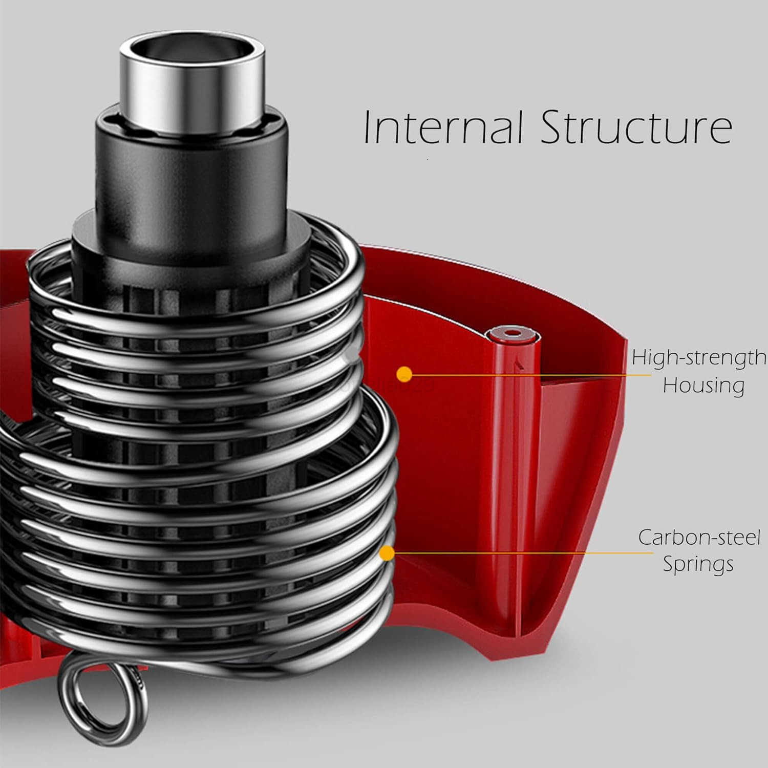 Abdominal Wheel Roller with Resistance Spring 146W Automatic Rebound Exercise StrengthTraining Roller Core Workout Fitness Wheels with Knee Pad W25090