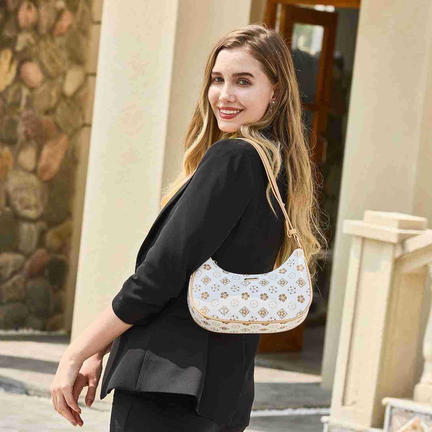 Tote Bags for Women Leather Tote Purse Crossbody Bags with Pockets Top Handle Shoulder Handbags Satchel Bags for Travel Work M250903