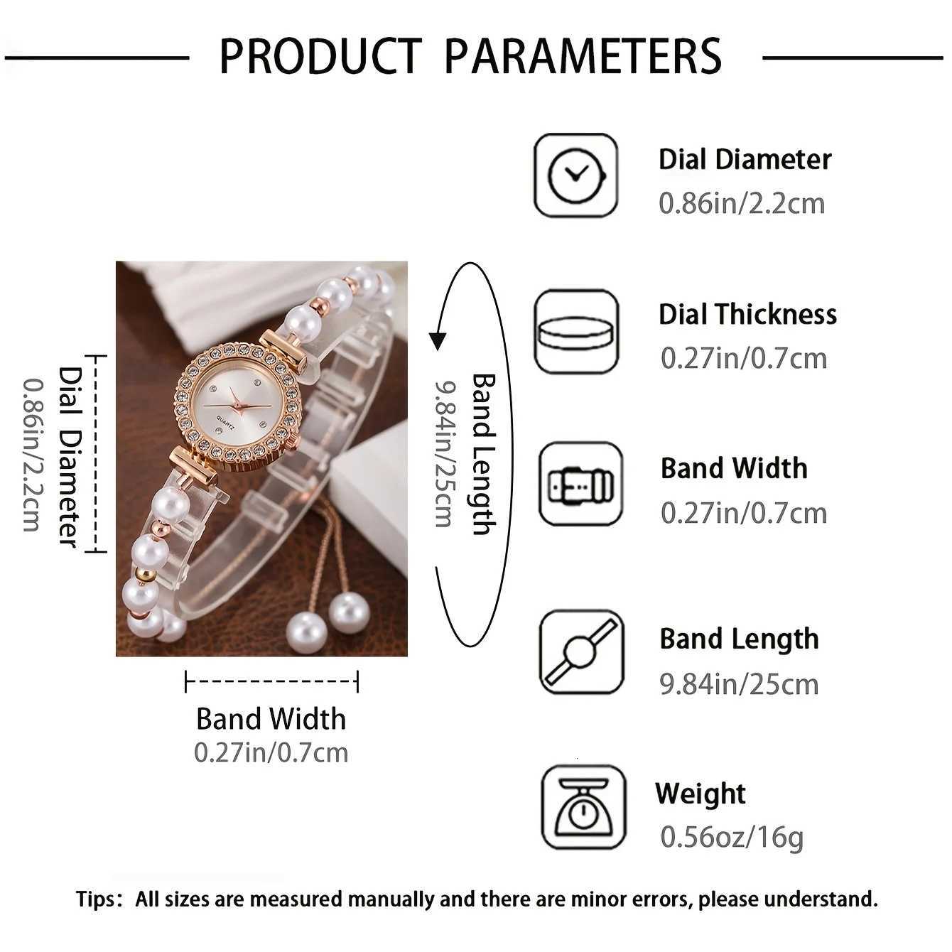 Elegant Wens Adjustable Rose GoldenTone Alloy Bracelet Watch with White Accents Quartz Movement for Casual Attire X250904