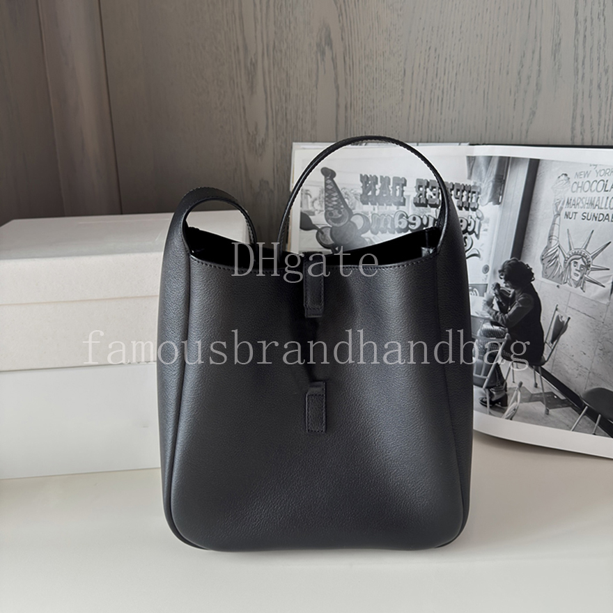 Designer Hobo Bag 23CM Mirror Quality Women Shoulder Bag Grained Leather Luxury Handbag With Box 25Y713938A