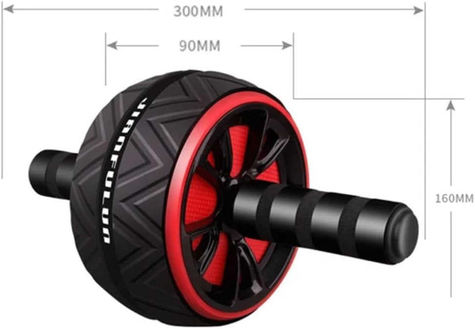 Ab Roller Wheel for Core Abdominal Strength Workout Portable Home Gym Exercise Equipment with NonSlip Handles Knee Pad for Men Women W250904