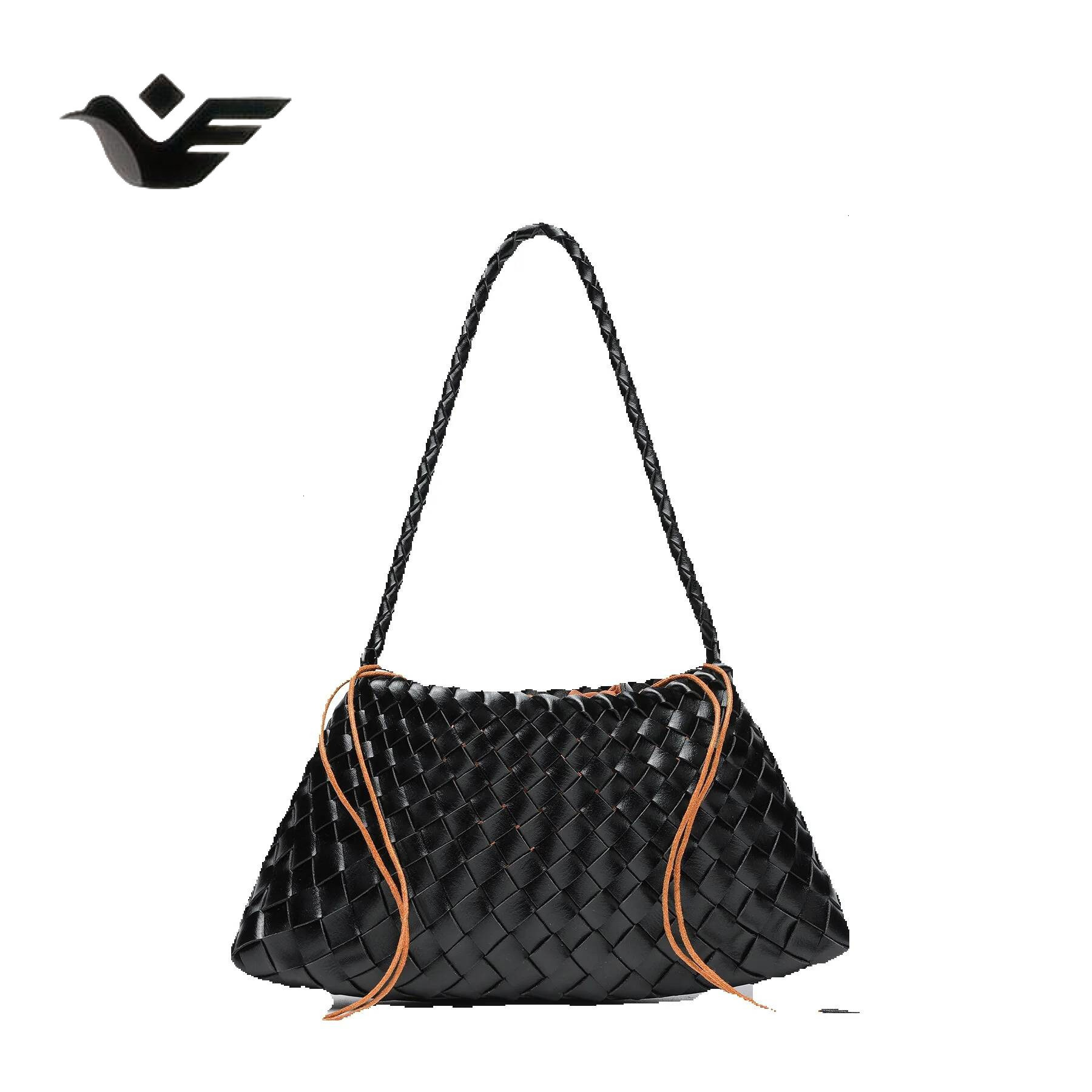 Feiyan Free Shipping New Designer Bag Luxury Shopping Bag Popular Single-shoulder Underarm Hand-woven Tote Bag For Women Fashion Retro Handheld Basket