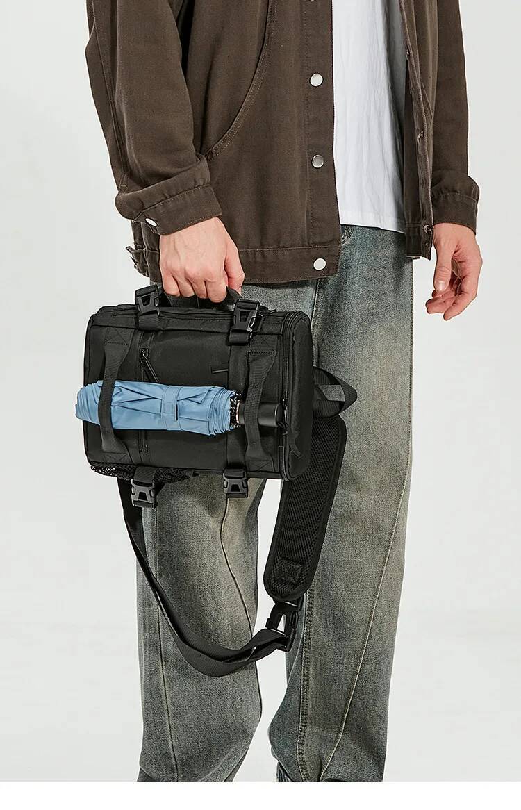 Men's Crossbody Fashionable Trendy Large Capacity Chest Youth hine Ability Work Shoulder Bag Personalized Small Backpack high-quality