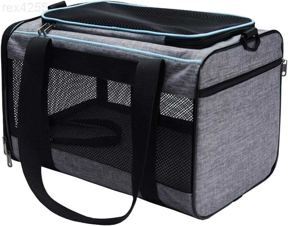 175x11x11 Inches Cat Dog Carrier for Pets Up to 16 Lbs SoftSided Cat Bag Animal Carriers Travel Puppy Carry As a Toy of Fabric Pet HomeW250904