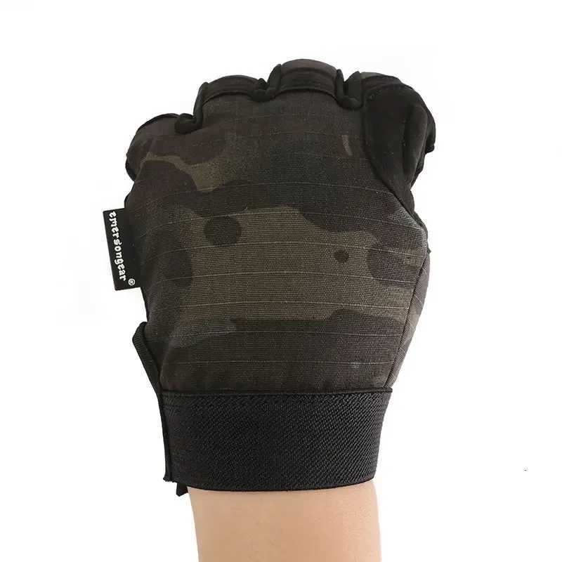 ersongear Tactical Lightweight Camo Gloves Hunting Airsoft Combat Full Finger Hand Protective Handwear Cam Hiking 8726XJ250904