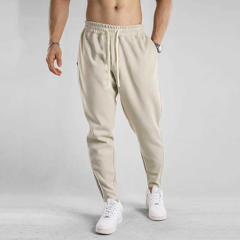 New Solid Color Sweatpants Casual Workout Pants Autumn 12Pcs Lightweight Cargo Trousers Outdoor Gym Fitness Drawstring TrousersXJ250904