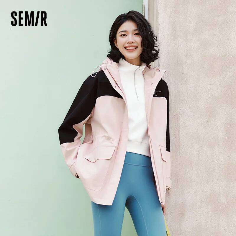 Semir Protective Outerwear Women 2025 New Three-Proof Spring Outfit Warm Fashionable Jacket