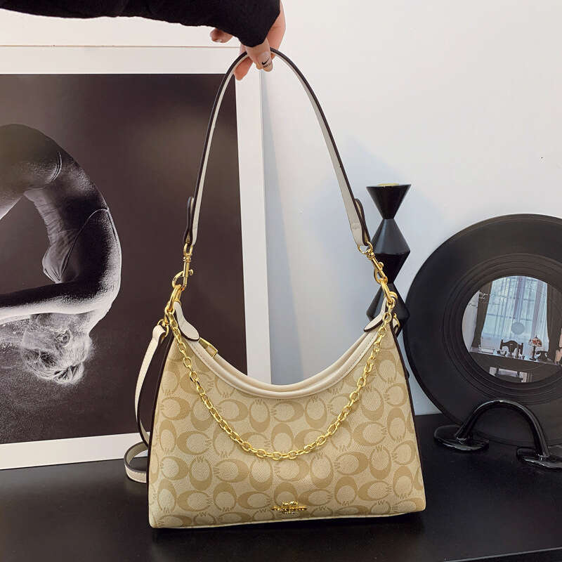 Fashion Womens Luxury Bags Crossbody Bag for Women 2025 New Printed Crescent Women's Shoulder Crossbody Bag Trendy