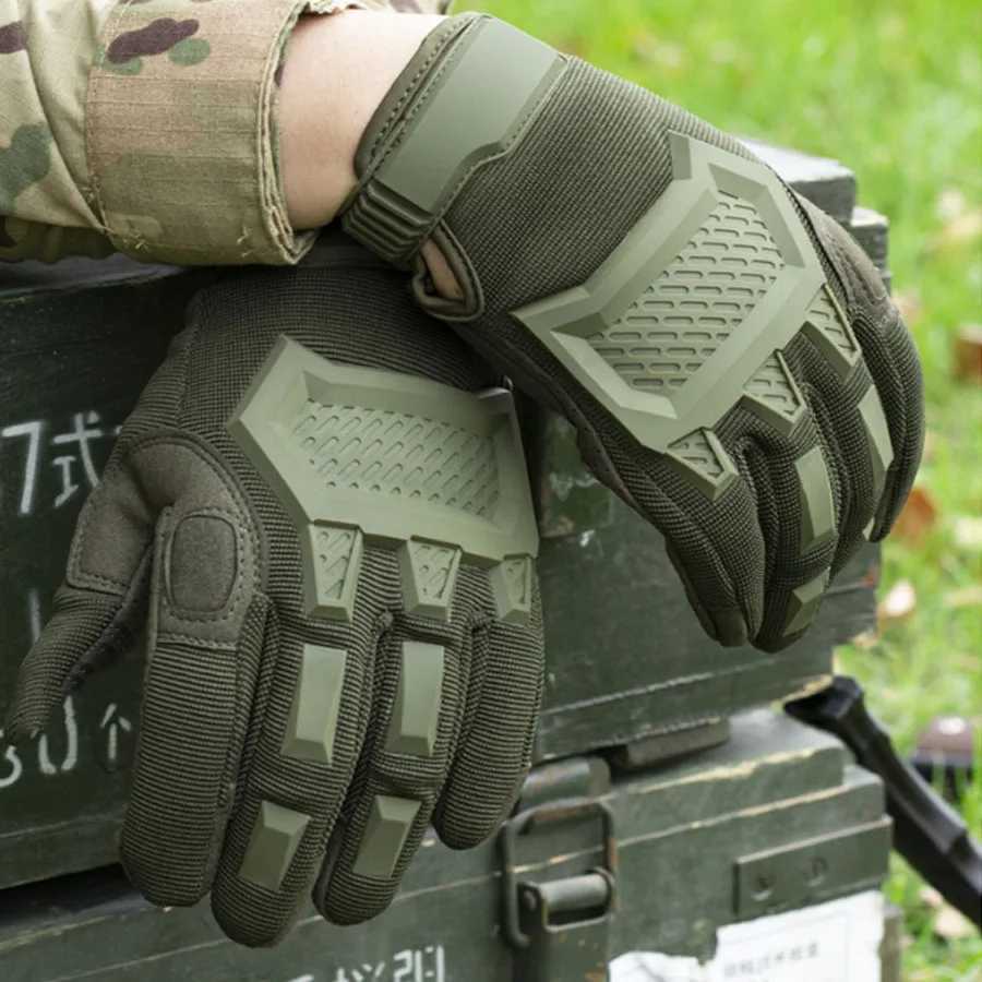Mens Touch Scree Tactical Gloves Paintball Airsoft Women Outdoor Sport Shooting Hiking Racing Police Full Finger GlovesXJ250904