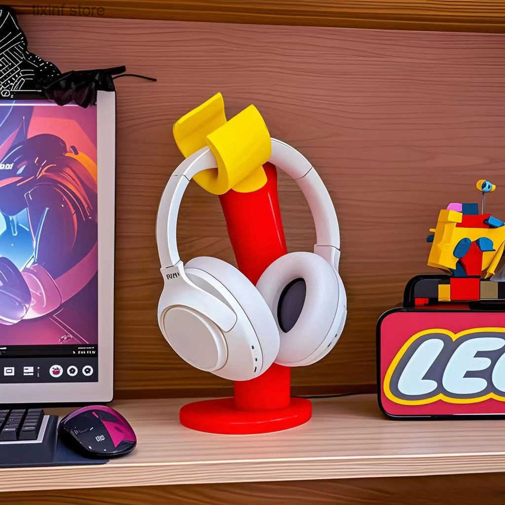Cartoon shaped headphone stand creative and high aesthetic computer headphone stand desktop storage rack 3D printed toy T250904