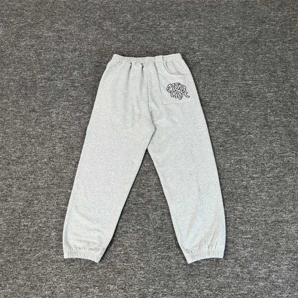 Patchwork Mertra Embroidery Pants Men Women High Quality Trousers Jogger Drawstring SweatpantsXJ250904