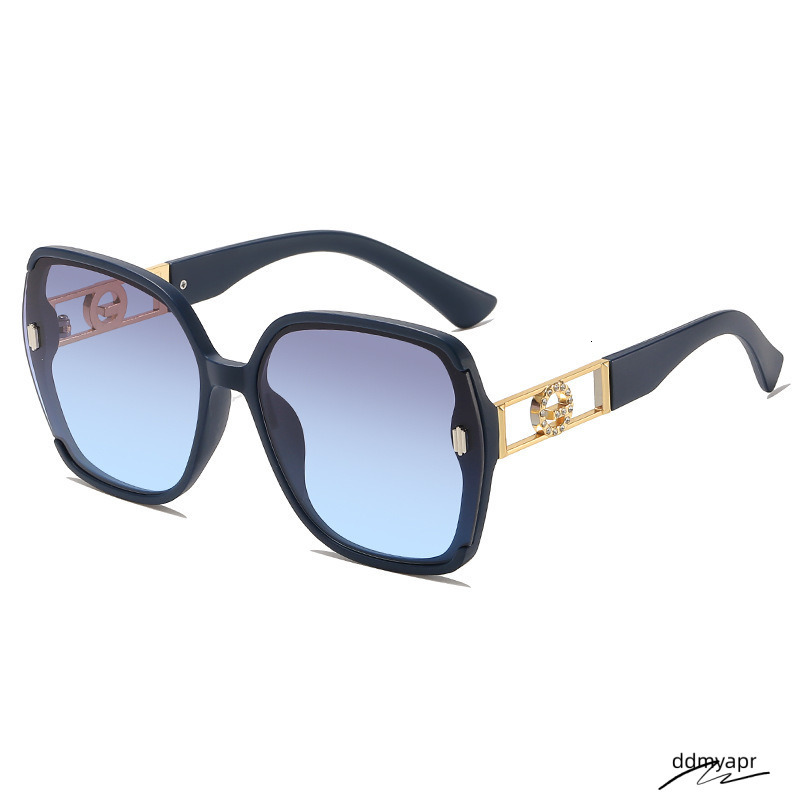 Designer For Women Men Oversize Fashion Classic Sunglasses Polarized Goggle Pilot PC Frame Oversized Ddmyday Uv400 Eyewear Kp82 Ddmyday