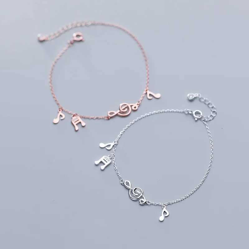La Monada Fine Silver 925 Jewelry Bracelet Female Woman Musical Note Chain Minimalist Bracelets For Women Silver 925 Sterling W250904