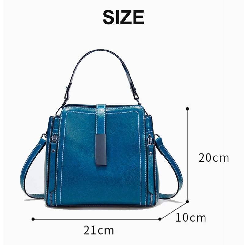 Cowhide Women Bags 2024 New Fashion Genuine Leather Women's Handbag High-quality Crossbody Shoulder Bag 8807