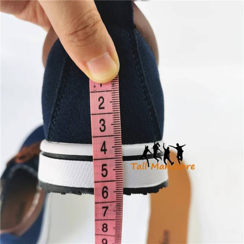 Booster Shoes Lift Men Elevator Sneakers Height Increase Insole 6CM Sport Black Blue Brown ddmysaturn