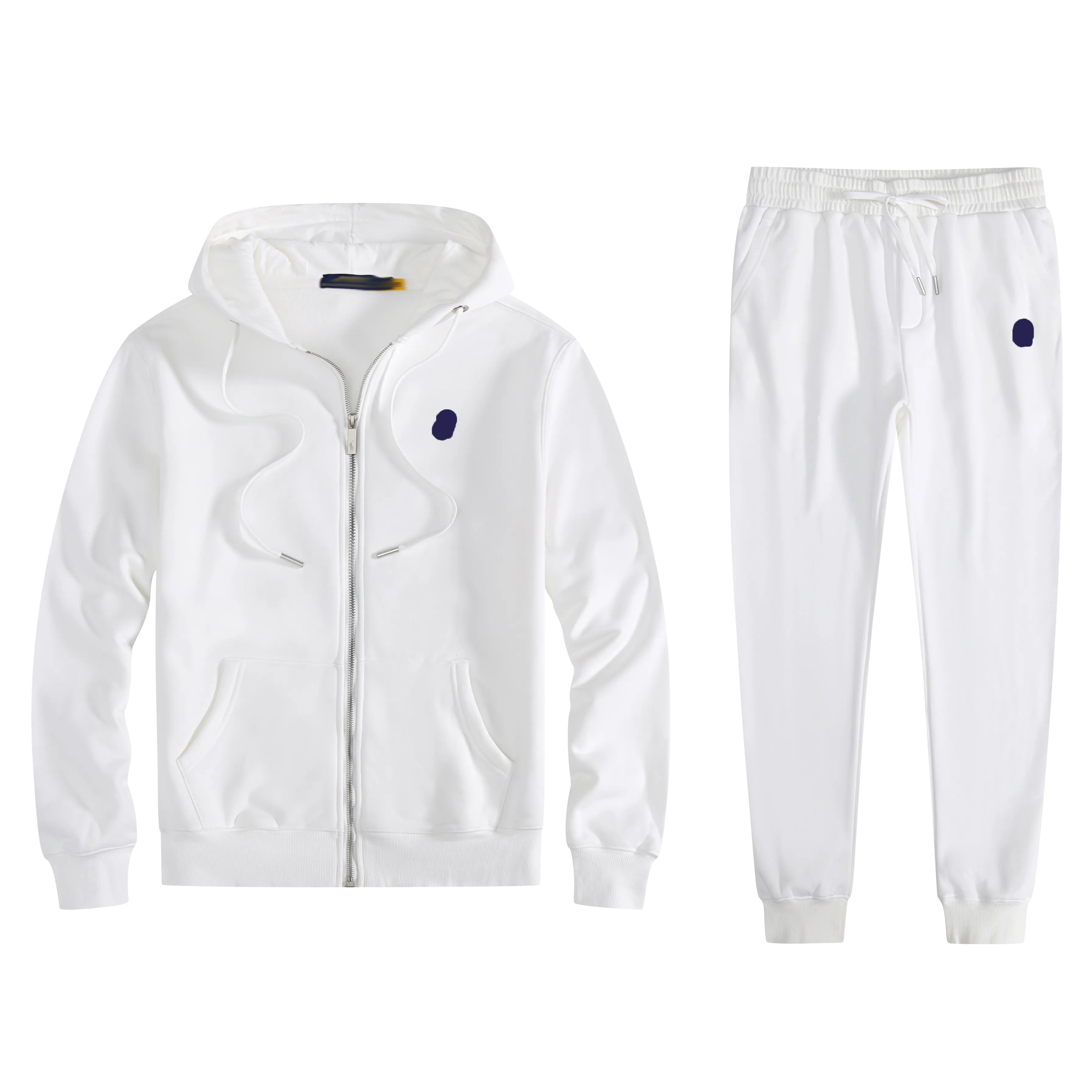 men tracksuit designer sets tracksuit men zipper jackets sportswear sweat horse embroidery casual suit