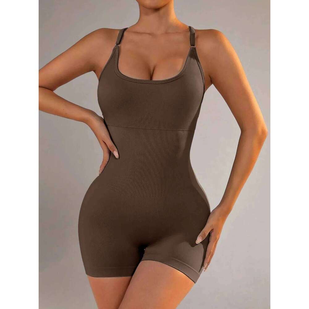 2025 Yoga Sets Gym Jumpsuits Sports Overalls Lycra Active Wear Fiess Clothing Workout Clothes For Women Short Outfits