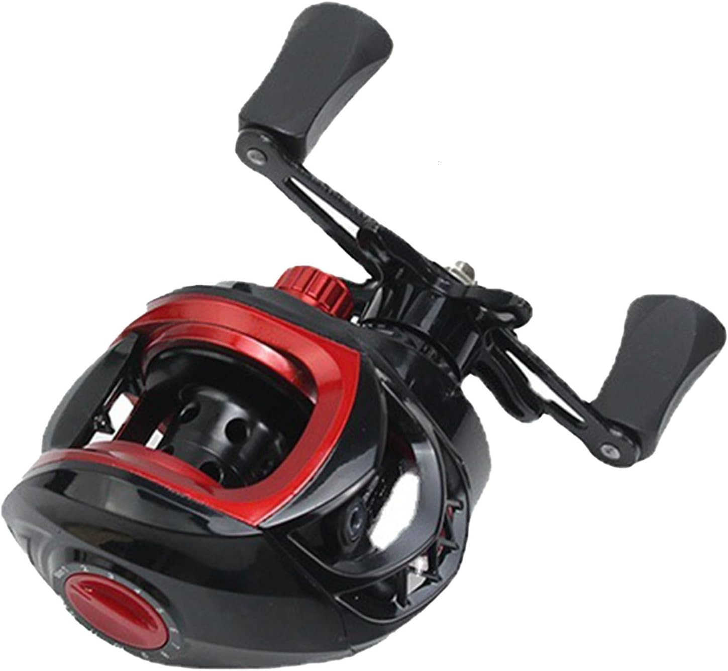 Baitcasting Reel Metal Powerful Lightweight Smooth Baitcaster Fishing Reel for Saltwater Freshwater W250904