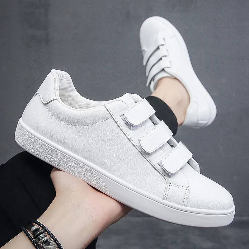 New autumn white Fashion non slip board shoes Outdoor skateboarding loafers comfortable Shoe Flat Male Sneakers Tenis Para ddmysaturn