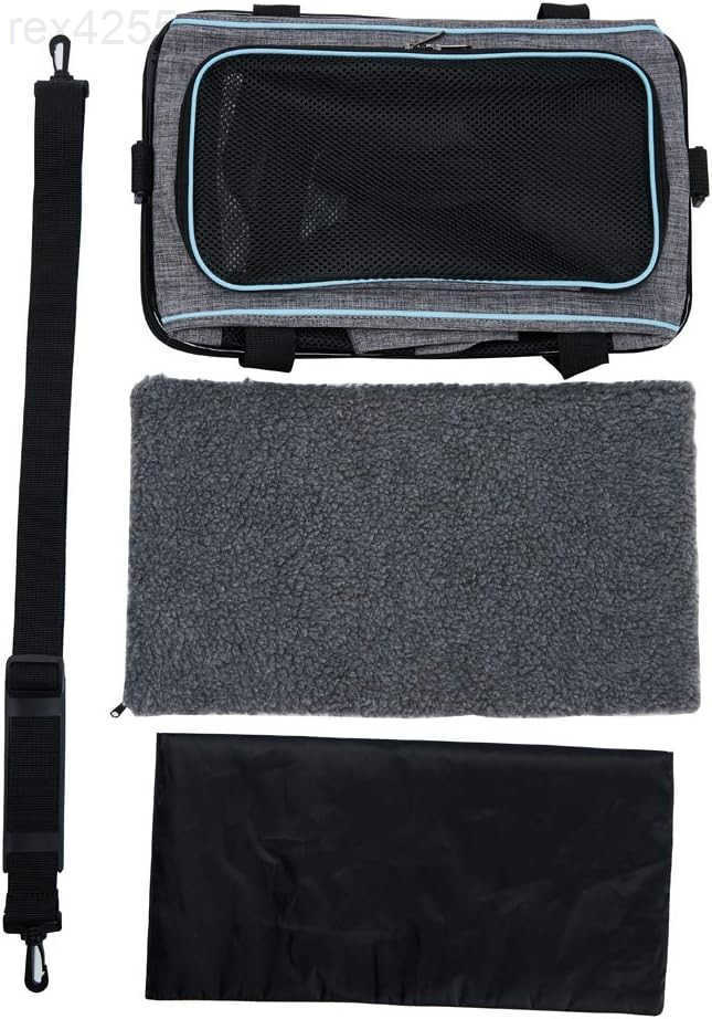 175x11x11 Inches Cat Dog Carrier for Pets Up to 16 Lbs SoftSided Cat Bag Animal Carriers Travel Puppy Carry As a Toy of Fabric Pet HomeW250904