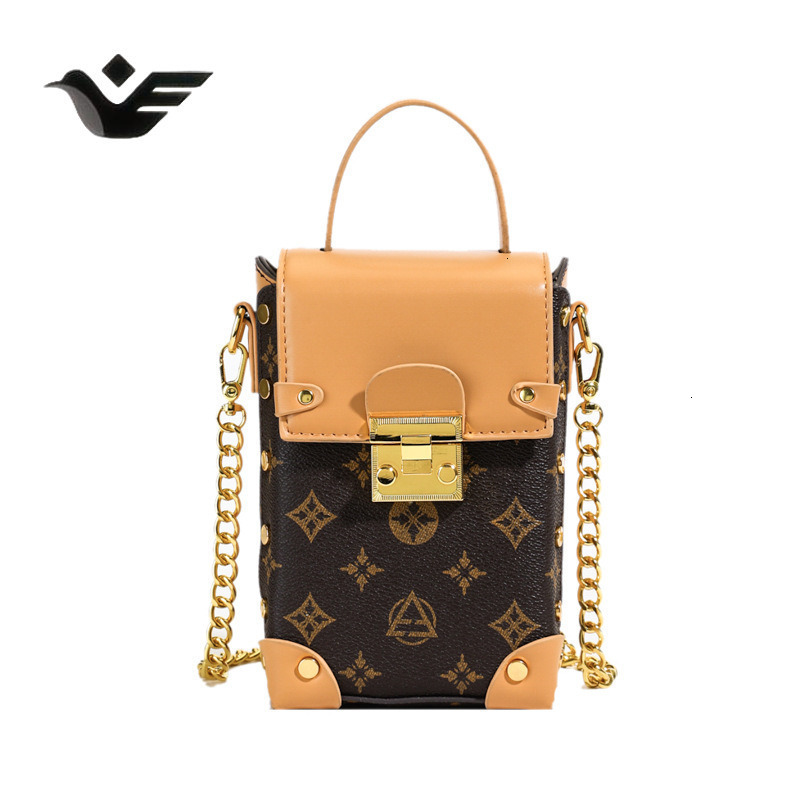 Feiyan Free Shipping New Designer Bag Luxury Shopping Bag Retro Small Bucket Exquisite Compact Handbag Niche Versatile Printed Light Luxury Crossbody 