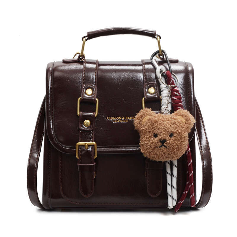 Trendy Handheld Briefcase for Women 2025 New Style Versatile Small Square with High-End Feel Single Shoulder Women's Bag