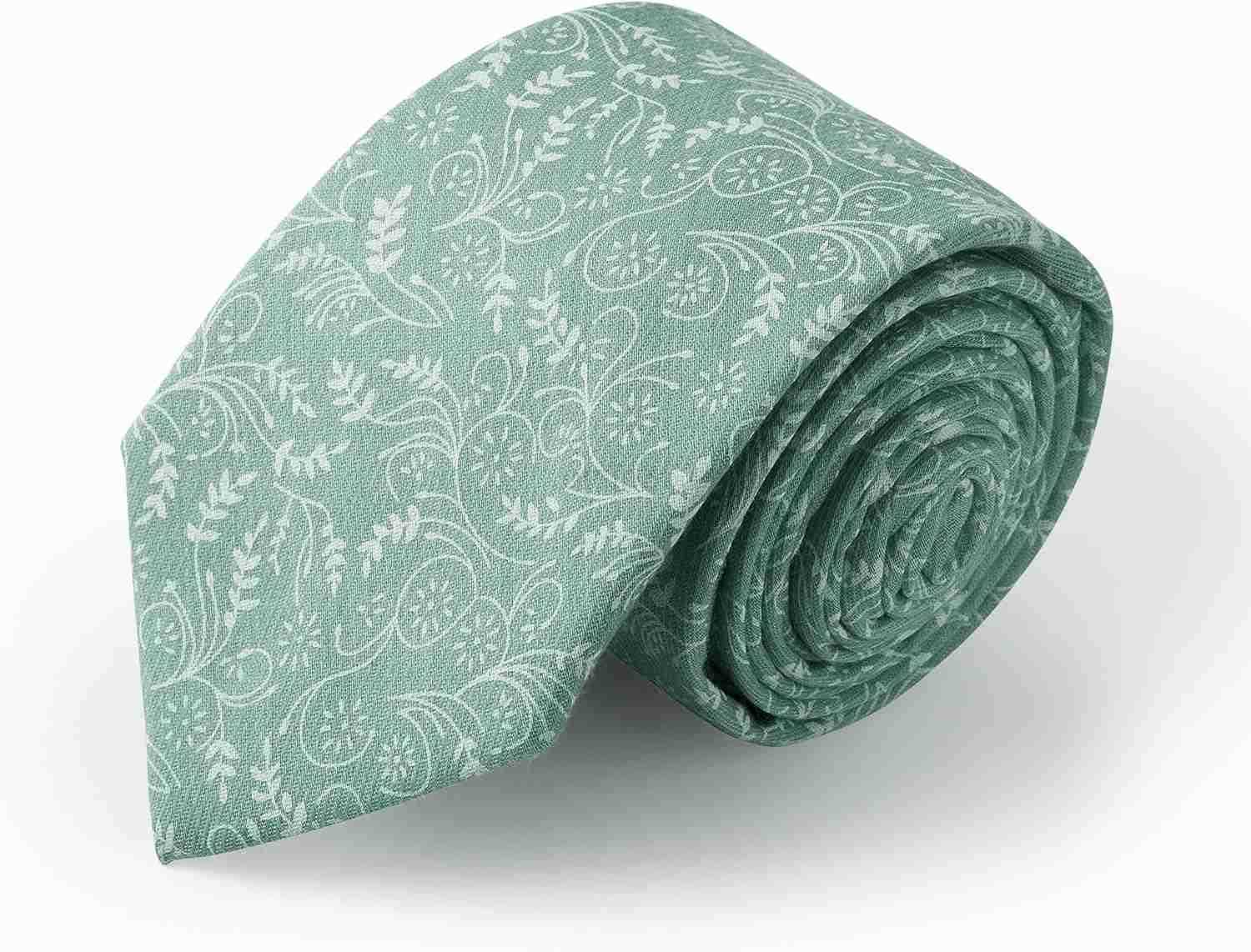 Mens Slim Width 275 Floral Neck TieW250904