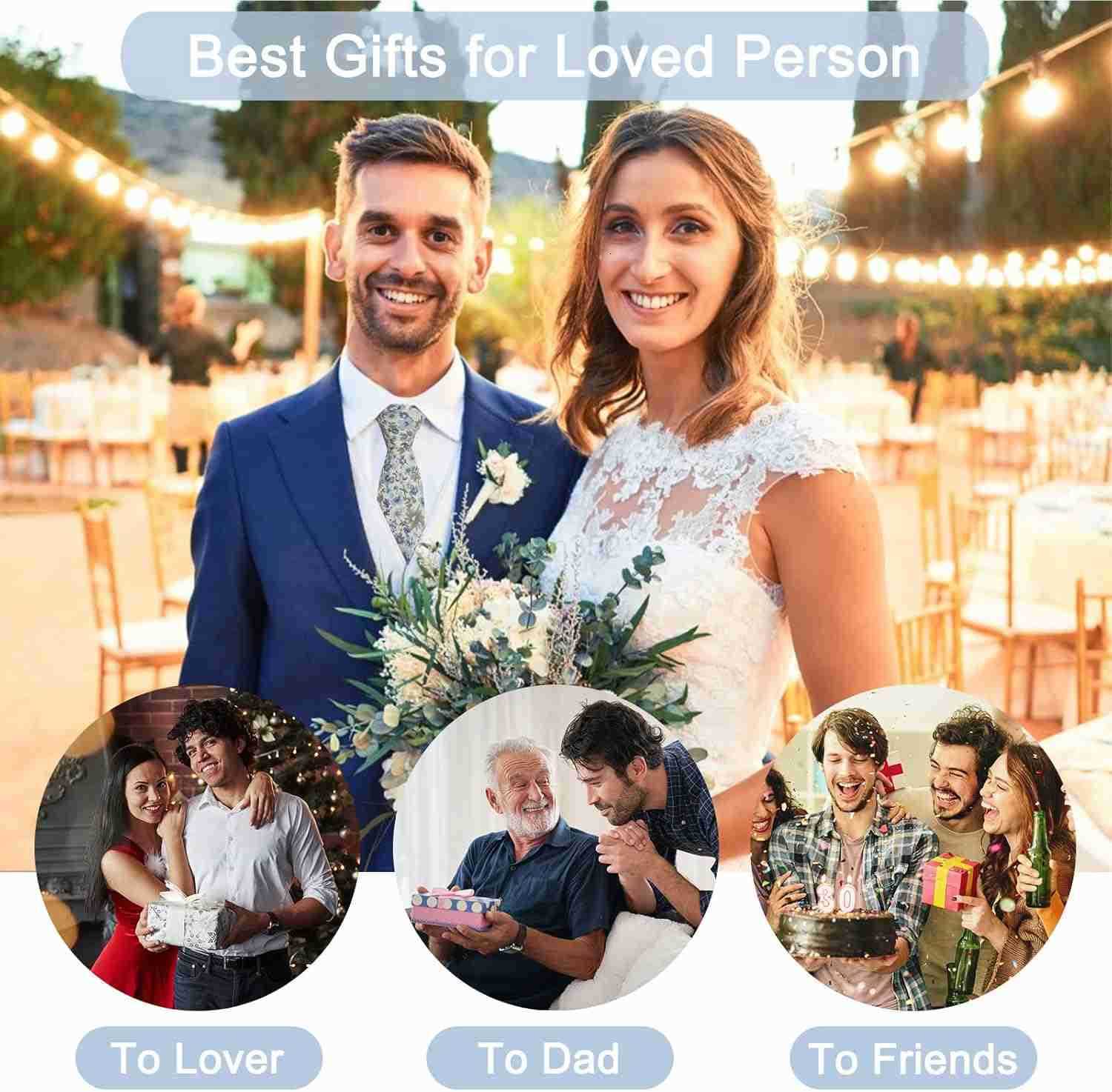 Ties for Men 276 Cotton Floral Tie Mens Neckties for Weddings Groomsmens Dances Party Valentines DayW250904