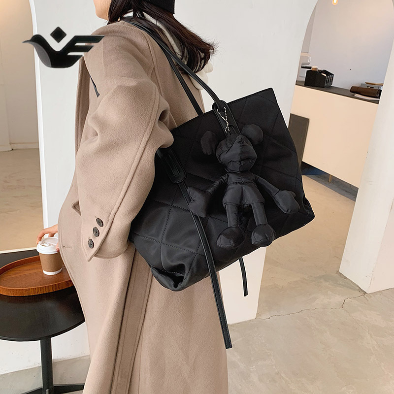 Feiyan Free Shipping New Designer Bag Luxury Shopping Bag Fashion Women's Tote Bag Single Shoulder Bag Stylish Quilted Shopping