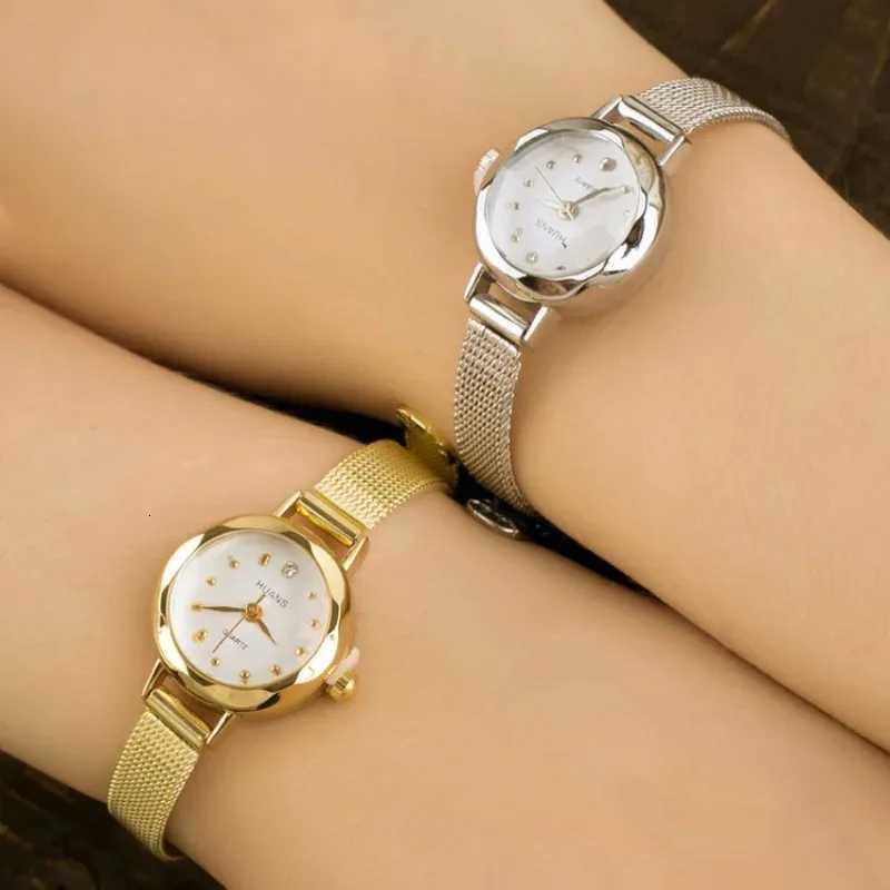 Fashion Wen Watches Ladies Gold Casual Quartz Bracelet Watch Wen Metal Mesh Stainless Steel Dress Watches Relogio Feminino X250904