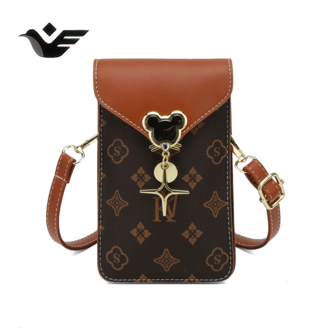 Feiyan Free Shipping New Designer Bag Luxury Shopping Bag Touchscreen Phone Bag For Double-layer Bag Coin Lightweight Shoulder Bag