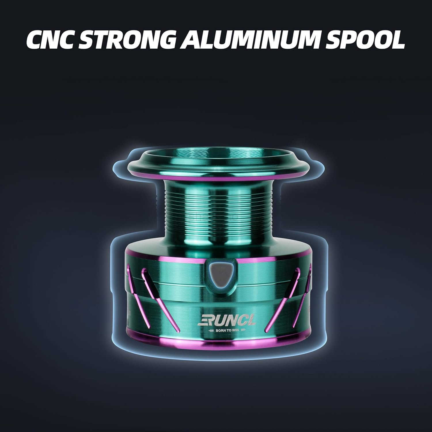 Spinning Reel 521 Gear Ratio Max Drag 2205 LB Lightweight Interchangeable LeftRight Hand Ideal for Freshwater Saltwater Available in 2000 3000 4000 5 