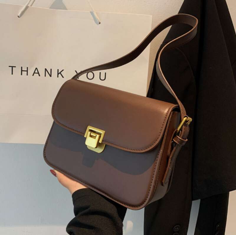 Luxury bag new fashion simple beach bag crossbody retro foreign style handbag shoulder small