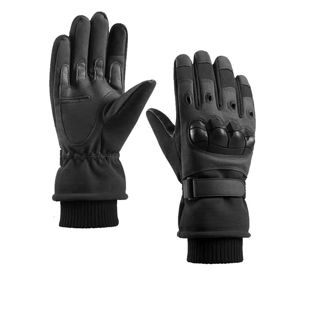 Winter Outdoor Tactical Gloves Thickened Warm Motorcyc Riding Cycling Gloves Mens Touch Screen Padded Cold Cotton WindproofXJ250904