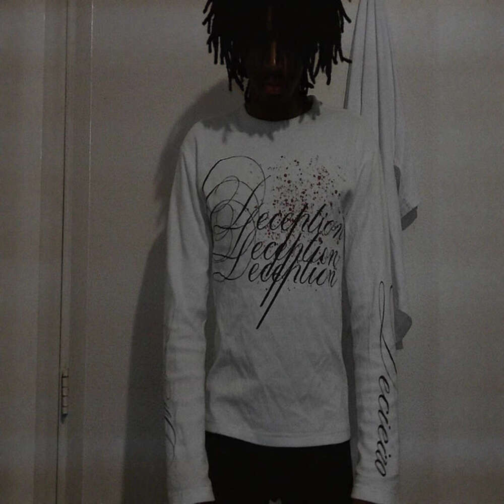 Autumn Winter New Fashion Trendy Cool Street Style Printed Unisex Long Sleeve T-Shirt Top