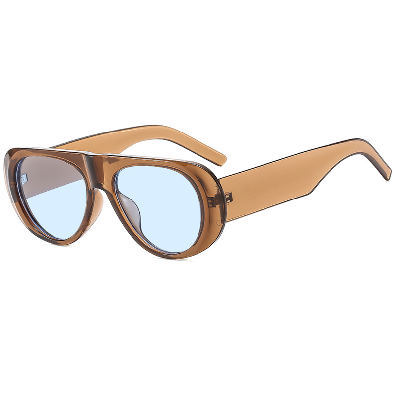 Unisex Vintage Style Sunglasses, Modern Summer Trendy Casual Sunglasses for Everyday Use, Fashion Sunglasses for Outdoor Activities, Mother's Day