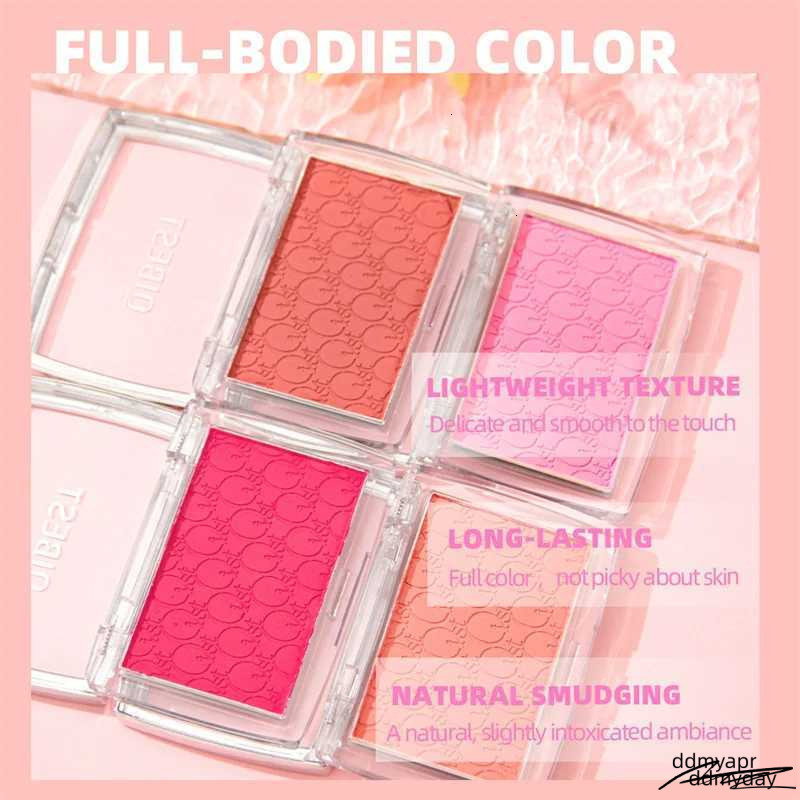 Glow Pressed Matte Natural Cheek Tint Brighten Ddmyday Waterproof Face Contouring Cosmetics Blush Powder Soft Female Makeup Y240815 Ddmyday Ddmyday