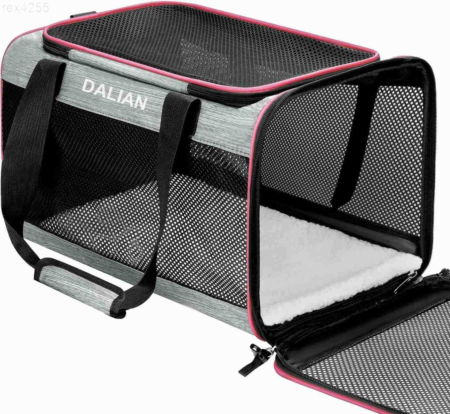 CatDog SoftSided CarriersCat Carrier Airline Approved Pet CarrierDog Carrier SoftSided Pet Travel Carrier Maximum Pet Weight 18 PoundsW250904