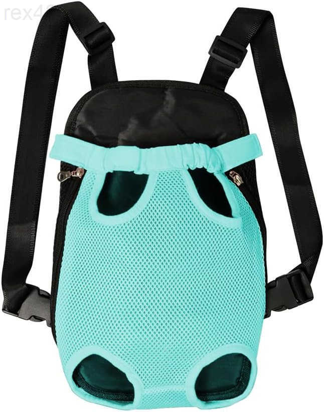 Dog Carrier Backpack Pet Legs Out Front Cat Travel Bag Adjustable Puppy Backpacks Carriers HandsFree for Small Medium Dogs Cats Hiking Traveling Campi