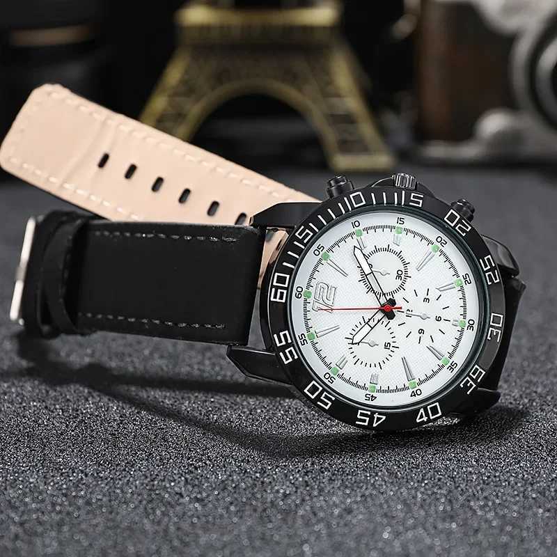 Fashion Outdoor Sport Quartz Watch Men Mtifunctional Personality Round Watch Dial Luminous Business Quartz Wristwatches X250904