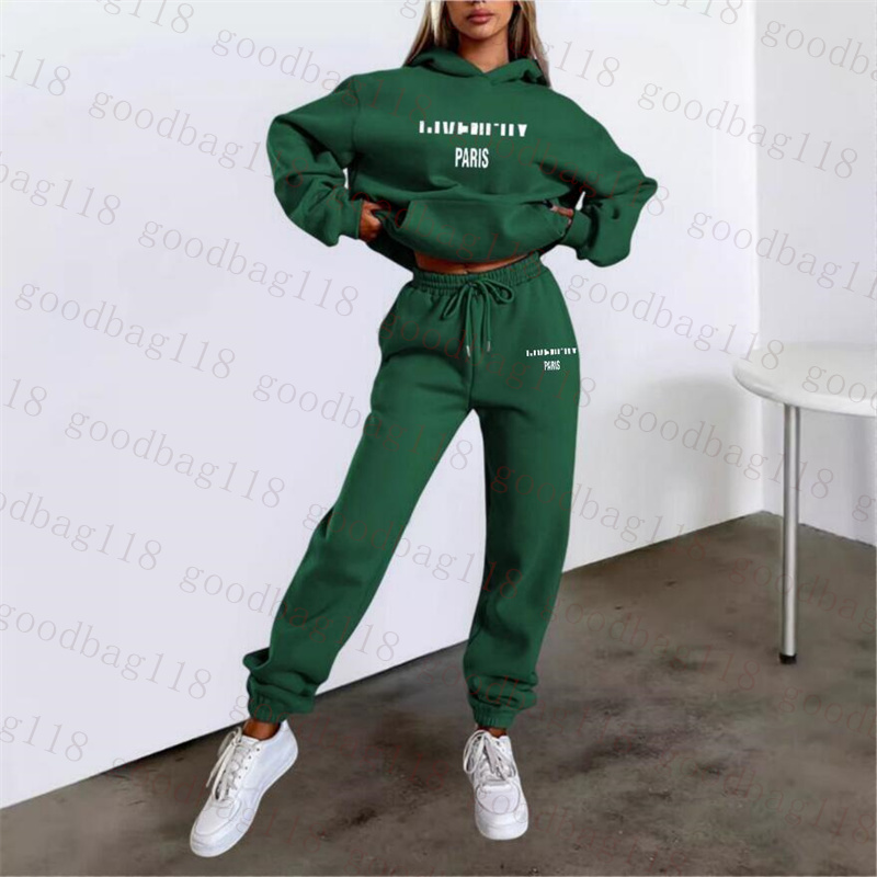 Hot Brand 2pcs sweatsuits designer tracksuit women hoodies and pants woman clothes Sweatshirt Pullover womens Casual Tennis Sport Tracksuit Sweatsuit