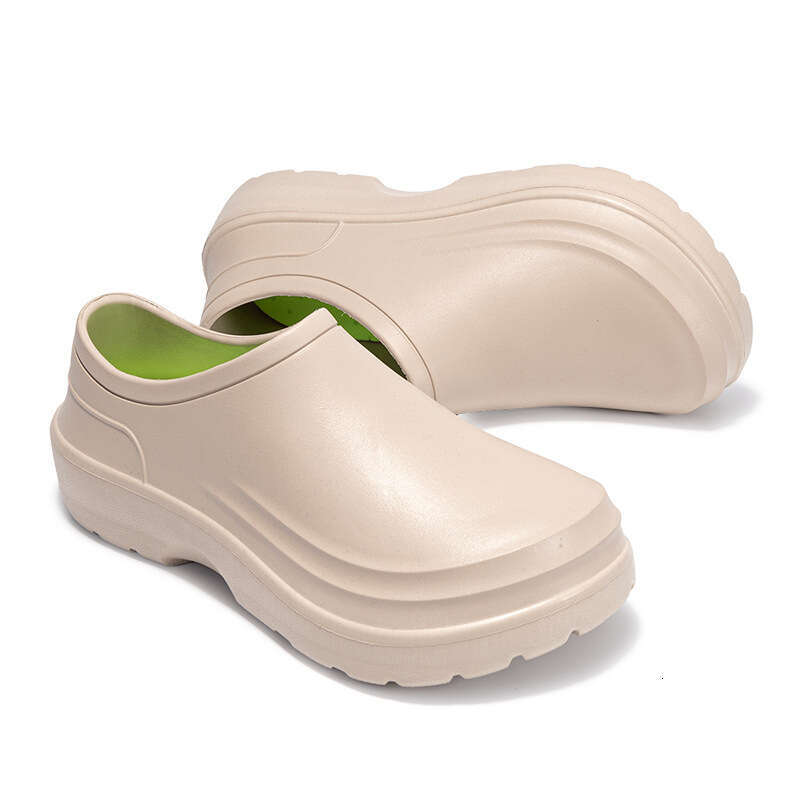 Large Size Hotel Kitchen Chef Labor Protection Work EVA Non-Slip Closed-Toe Slippers Surgical Shoes
