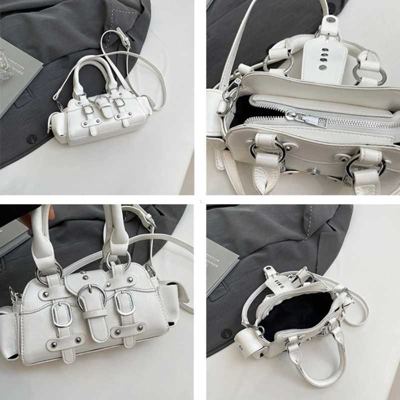 2025 New PU Square Shoulder Crossbody Bags Solid Popularity Hot Trendy Stylish Design Y2K Style Handbags for Women Fashionable Z250903