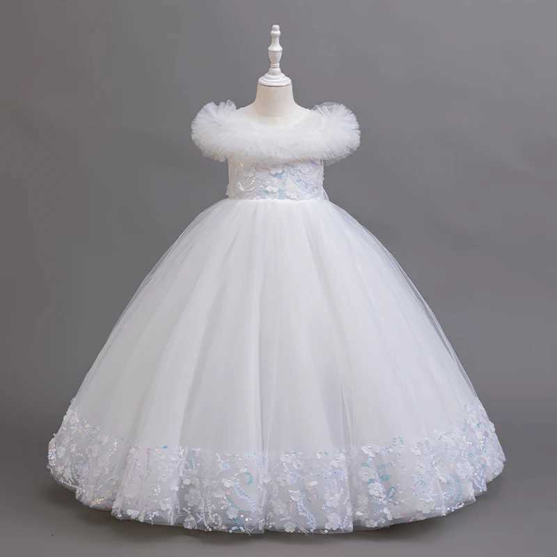 Girls clothing birthday party dresses elegant evening gowns piano performance costumes multiple colors available Z250904