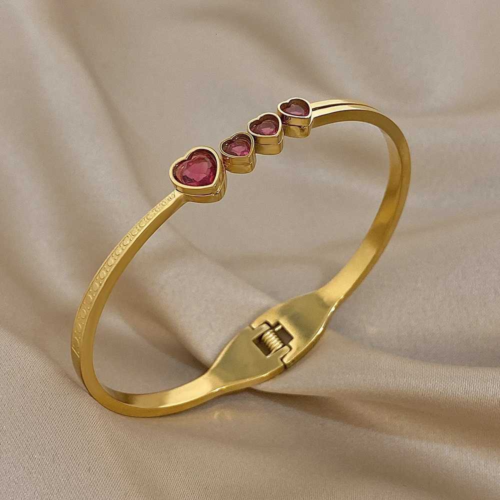 Greatera Pattern Wens Bracelet Personty Vntines Day Gift Popar Versatile Stainl Steel Jewelry For Wen Y250904