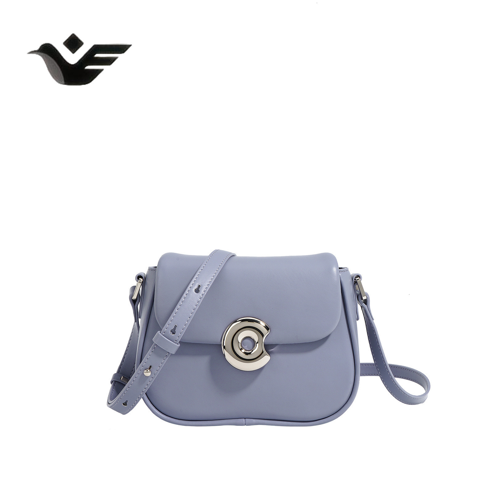 Feiyan Free Shipping New Designer Bag Luxury Shopping Bag New Genuine Leather Saddle Bag Crossbody Trendy Bag Niche Texture Shoulder Bag Commuter Vers