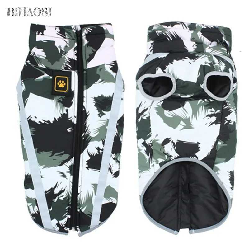 Large Pet Dog Clothes Winter Warm Pet Vest et Waterproof Dog Coat Clothes For Large Dog Bulldog Golden Labrador Clothing W250904