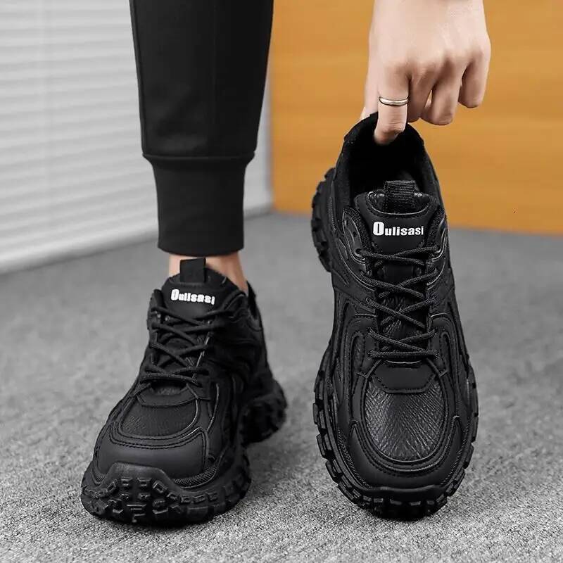 Men Casual Sport Breathable Lightweight Sneakers Outdoor Mesh Black Running Athletic Jogging Tenis Walking Shoes ddmysaturn