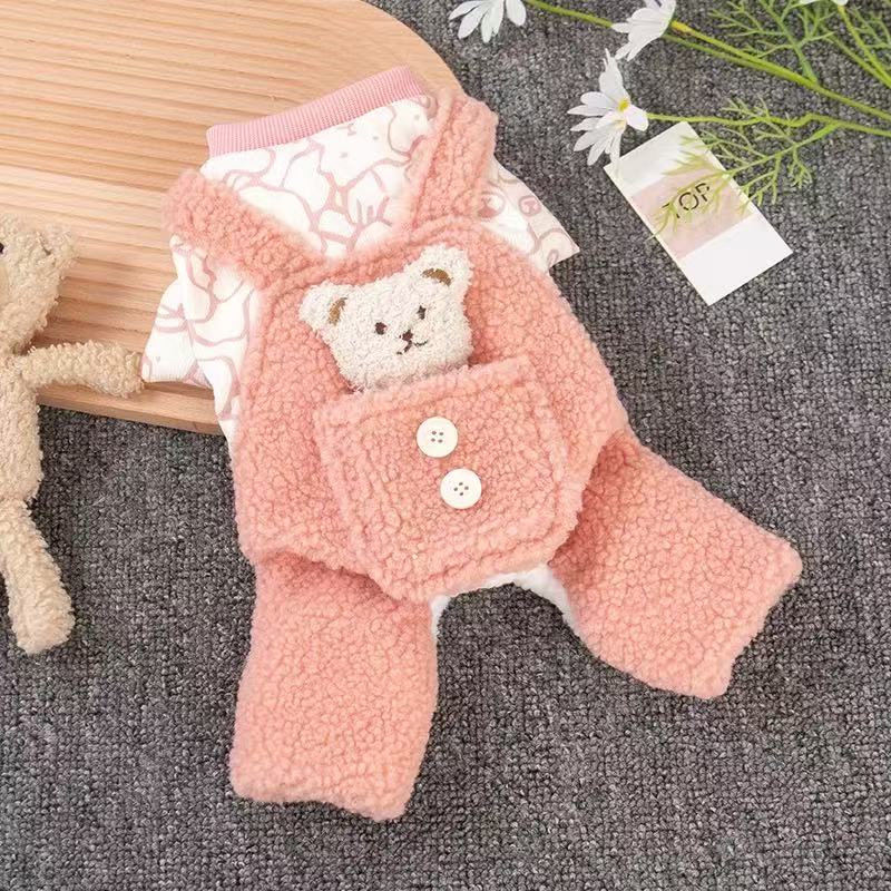 T1115 dog clothes autumn and winter Teddy Bichon Schnauzer kitten sweater Pomeranian French fighting dog small Chanel style sweater