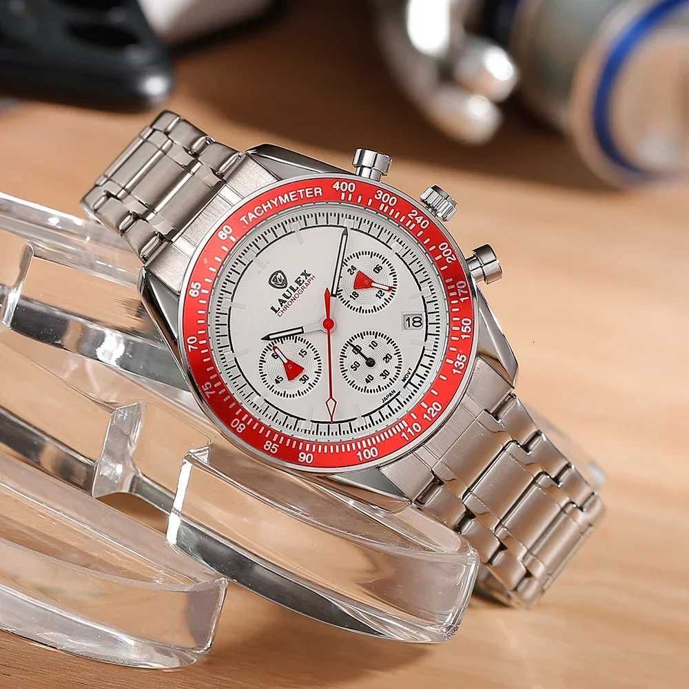 2024 LAEX luxury top AAA mtifunction chronograph 30M waterresistant fashion business stainless steel quartz watch X250904